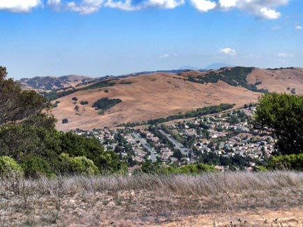 carriage hills from sobrante ridge