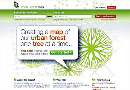 urban forest map