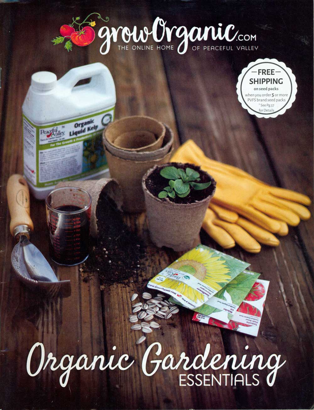 Grow Organic: Gardening Essentials, California, 7.75 x 10 in., 68 pp.