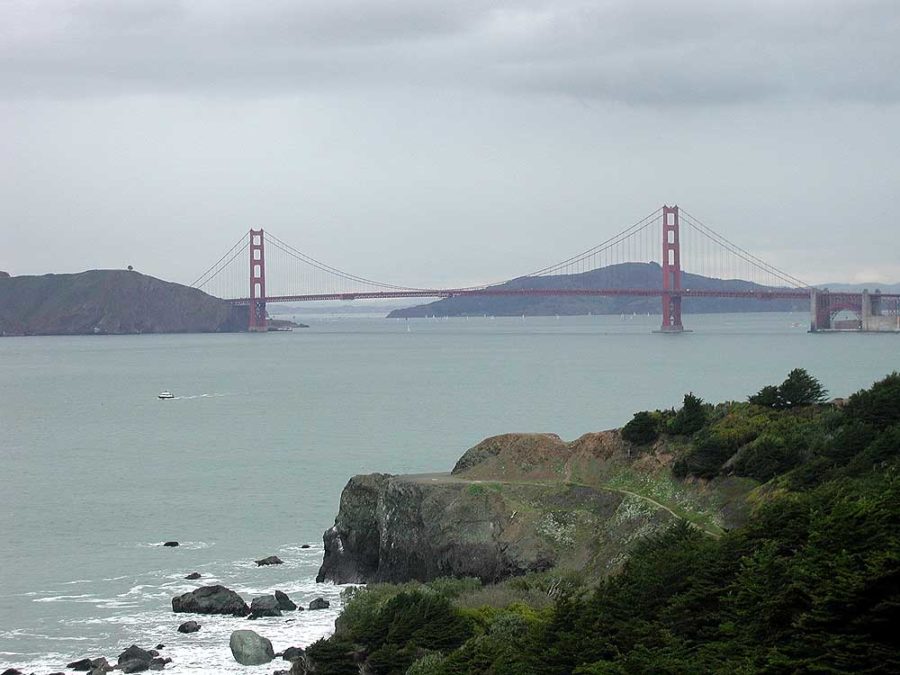 Golden Gate Bridge & Lands End.